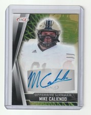 MIKE CALIENDO 2022 Sage Hit High Series Black AUTO #A-MC2 KANSAS CITY CHIEFS