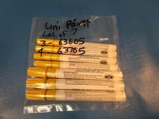 Lot of 7 Uni-Point Markers 3 PX-20 Medium Line 63605 and 4 PX-21 Fine Line