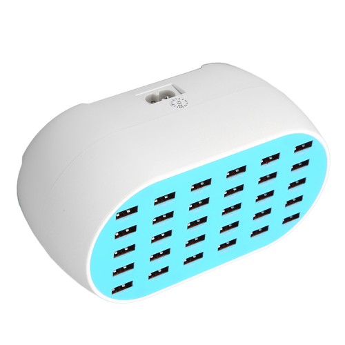 30 Port USB Charging Station Smart Charging Recognition 160W USB Charger NEW - Zdjęcie 12 z 12