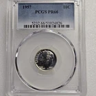 1957 Roosevelt Dime 10C PCGS PR66 Lot 2328
