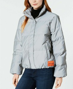 reflective jacket calvin klein