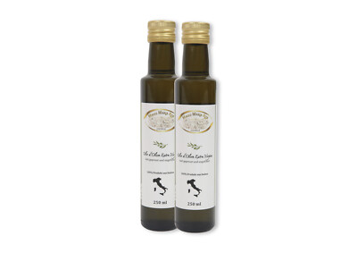 Olivenöl Extra Vergine aus Italien 100% Moraiolo Pakete z.B.(2x250ml 45,98 /L)