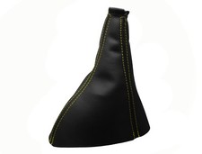 Nissan Almera I N15 (1995-2000) Schaltknaufabdeckung - Nähte in Gelb