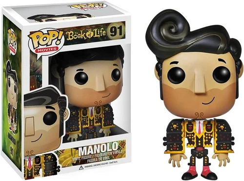 Funko POP! Movies Book of Life Manolo Sanchez #91 Vinyl Figure Minor Box Damage