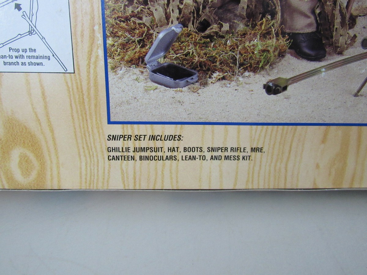 GI Joe Sniper Set Deluxe Mission Gear Classic Collection 1998-New 