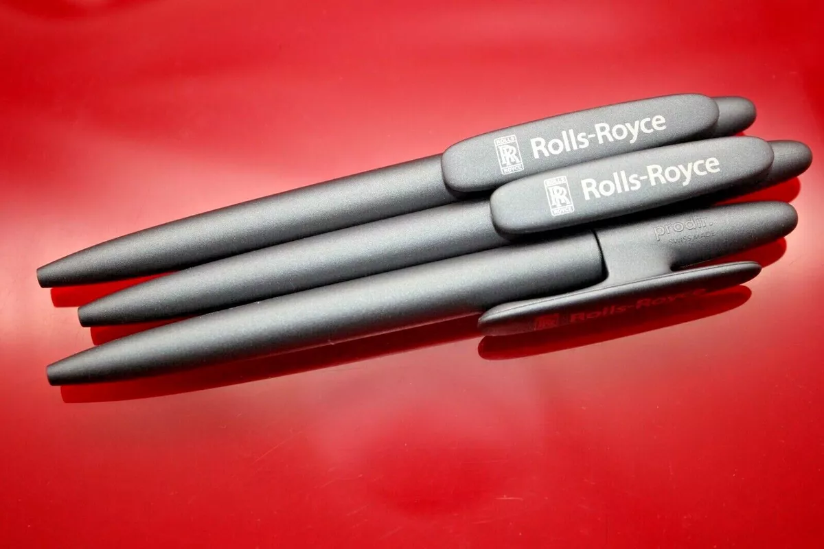 Rolls Royce Press Kit Prospectus  Ballpoint Prodir DS5 Pen Press Media Kit  Set  eBay