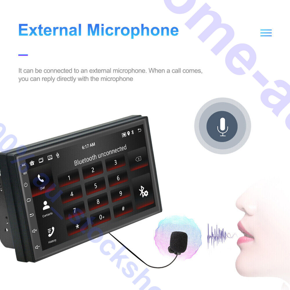 9 inch Double DIN Android Car Stereo Radio GPS Navi WiFi Apple CarPlay Head Unit eBay