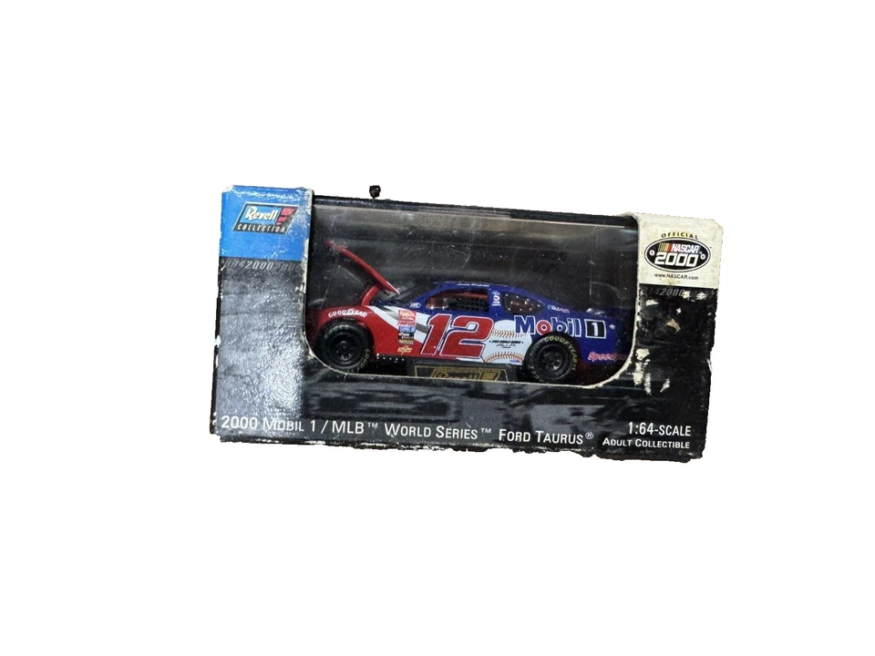 NASCAR Diecast, Burton #22 CAT, Mayfield #12 Mobil 1 con coche Ambetter blanco usado Foto 3 de 4