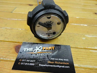 KELCH POLARIS SKI DOO GAS CAP WITH GAUGE FITS MANY 2511198 2511248 13 1/2" X 2 1/4"