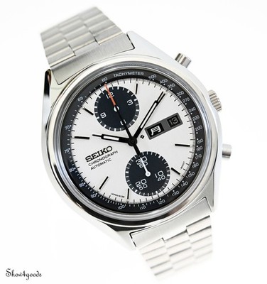 SEIKO Chrono Panda ** JDM** 6138-8020 Automatic Restored Revised - 1977