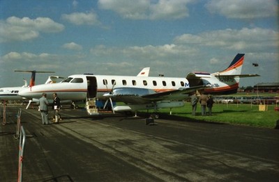 Negativ N2687U Fairchild SA-227AC Metro III Flugzeug 35mm ungerahmt sro-IH2-33