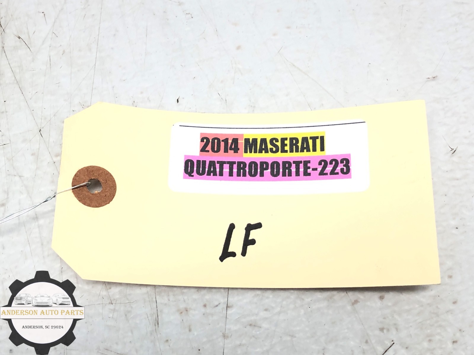 2014-2019 MASERATI QUATTROPORTE AWD LEFT DRIVER FRONT UPPER CONTROL ARM OEM