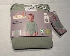 Lily & Dan Langarmbodies, 2er-Pack, Größe 6...