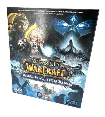 WORLD OF WARCRAFT - WRATH OF THE LICH KING Board Game PANDEMIC - Complete