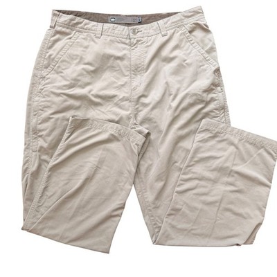 REI Co-op Mens 36x30 Sahara Tech Pants  UPF 50+ Nylon Hiking Zip Pockets