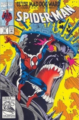 Spider-Man (1990) #  30 (7.0-FVF) Brainstorm 1993