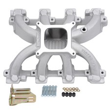 Edelbrock 29087 Victor Jr. Small Block Chevy Ls1 Carbureted Intake Manifold Only Edelbrock 29087 Victor Jr. Small Block Chevy Ls1 Carbureted Intake Manifold Only