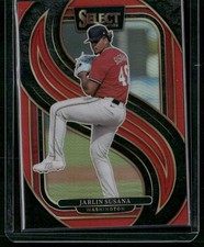 2025 Panini Select #189 Jarlin Susana Red /149