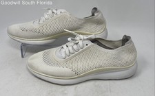 Cole Haan Womens 3 Zerogrand Wingtip White Lace-Up Oxford Shoes Size 8B