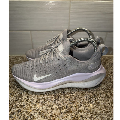 Nike ReactX Infinity Run 4 Light Smoke Grey FlyKnit Sneaker DR2670-012
