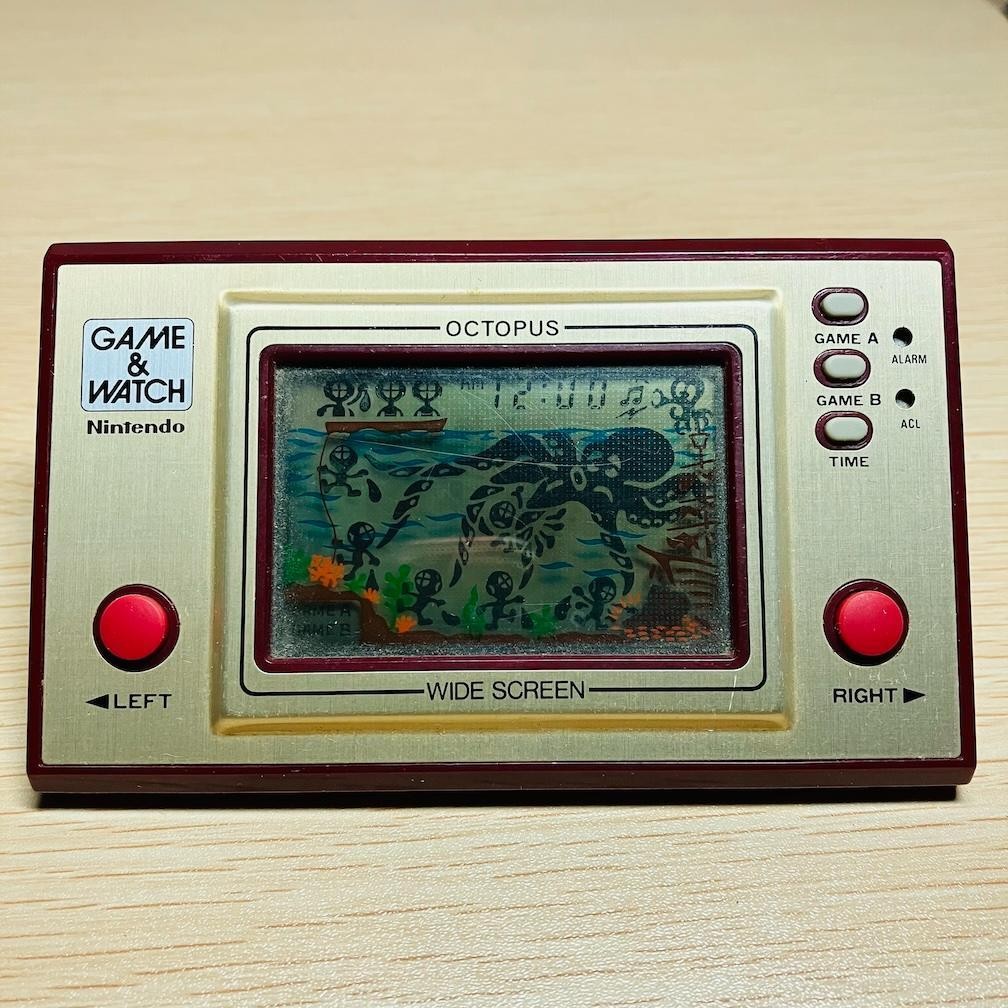 Nintendo GAME&WATCH OCTOPUS ゲームウォッチオクトパス NINTENDO GAME&WATCH】任天堂ゲームウォッチ「オクトパス