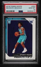 2018-19 Panini NBA Hoops Devonte' Graham #253 Rookie RC 0l2