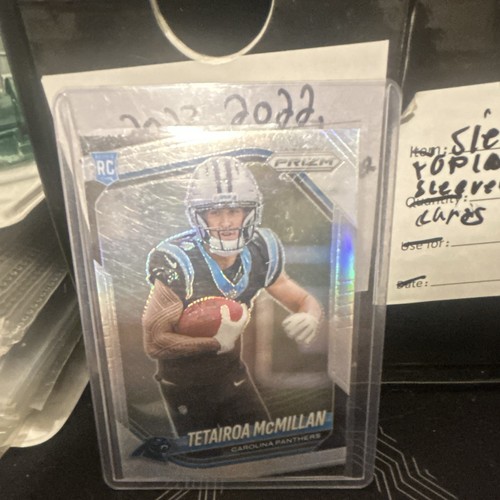 Panini Prizm 2025 Tetairoa McMillan #311 RC Carolina Panthers NFL Card silver