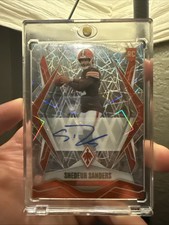 2025 Panini Phoenix - Rookies Shedeur Sanders #154 Lazer Autographs (AU, RC)