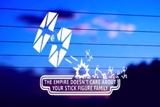 Empire Stick Family Vinyl Decal
