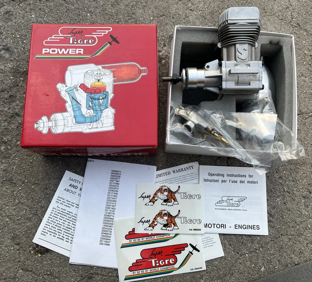 【新品未使用】 Super Tigre Tigre Power super tiger rc engines products for sale | eBay