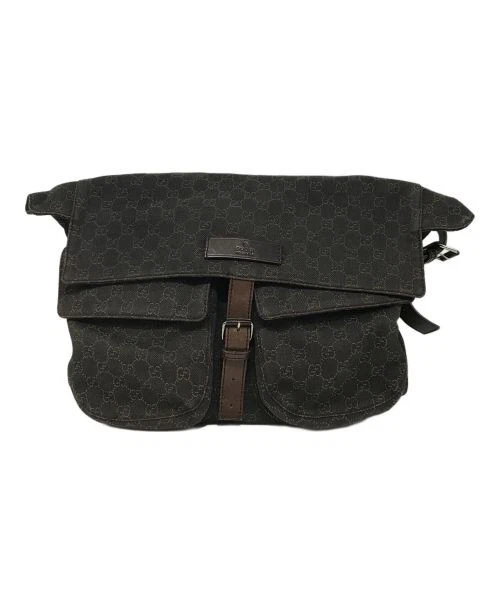 Sac messager GUCCI marron 101651