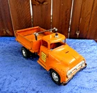 VINTAGE TONKA STATE HIGHWAY DEPT. HYDRAULIC DUMP TRUCK. ORIGINAL. NICE!