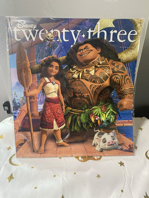 Disney Twenty-Three D23 Magazine Winter 2024 Moana 2 & Mufasa The Lion King NEW