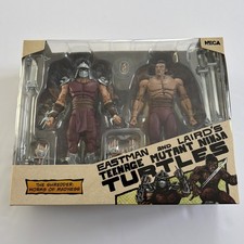 NECA Eastman & Lairds TMNT Shredder  Worms Of Madness 2 Pack  Action Figures New
