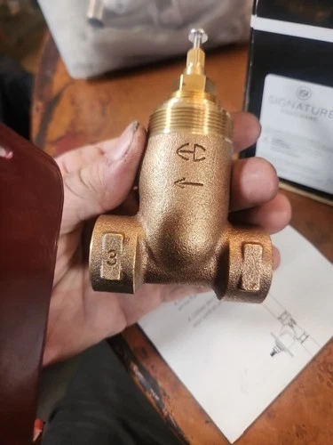 Signature Hardware 447696 Volume Control Rough-In Valve - 3/4" Connection - Picture 3 of 10