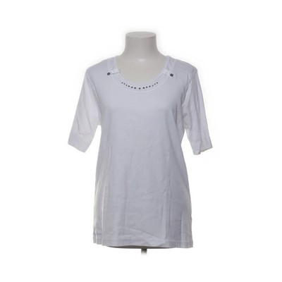 DeSigner's, Top, Größe: L, Weiß, Einfarbig, Damen #Euy