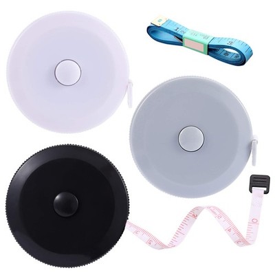 Measuring Tape Retractable, 60 Inch Soft Fabric Tape Measure for Body, Push B...