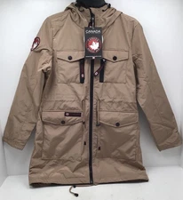 Canada Weather Gear Jacket Women’s Size Small In Toffee Style OLCW894ZU