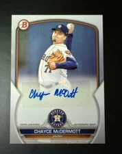 2023 Bowman - Paper Prospect Autographs Chayce McDermott #PPA-CMT (AU, RC)