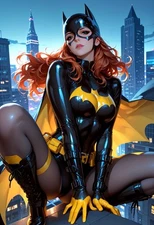 "Batgirl 39" Fine Art Print 13x19 Limited to 20 Hand-Numbered Copies