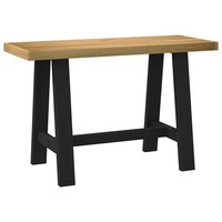 Schreibtisch Noain A-Form-Beine 120X50X75 Cm Massivholz Kiefer