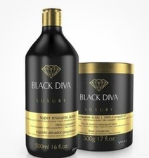 Black Diva Ybera Paris Brazilian Keratin Acid Mask 100 AUTHENTIC 500ml  500g