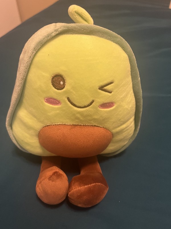 Cute Avocado Plush Toy Doll Large Kids Sleeping Pillow Kawaii Fruit Rag Cushion