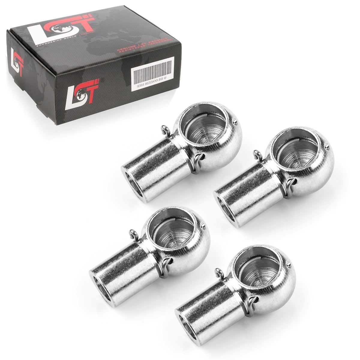 4x Kugelkopfaufnahme M6 Ball Pan 10mm Gas Strut din 71805 for Mitsubishi