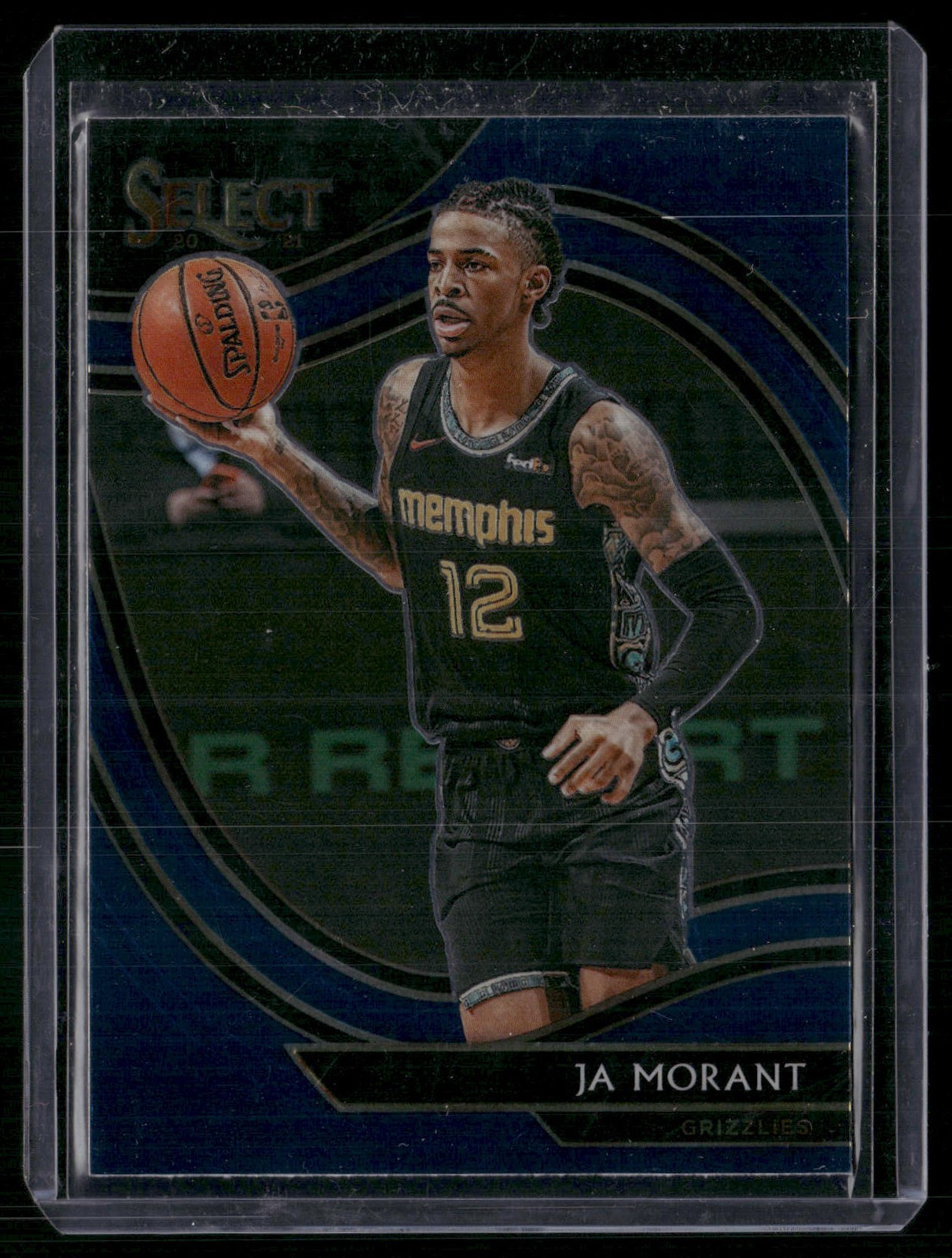 2020-21 Panini Select #255 Ja Morant Blue