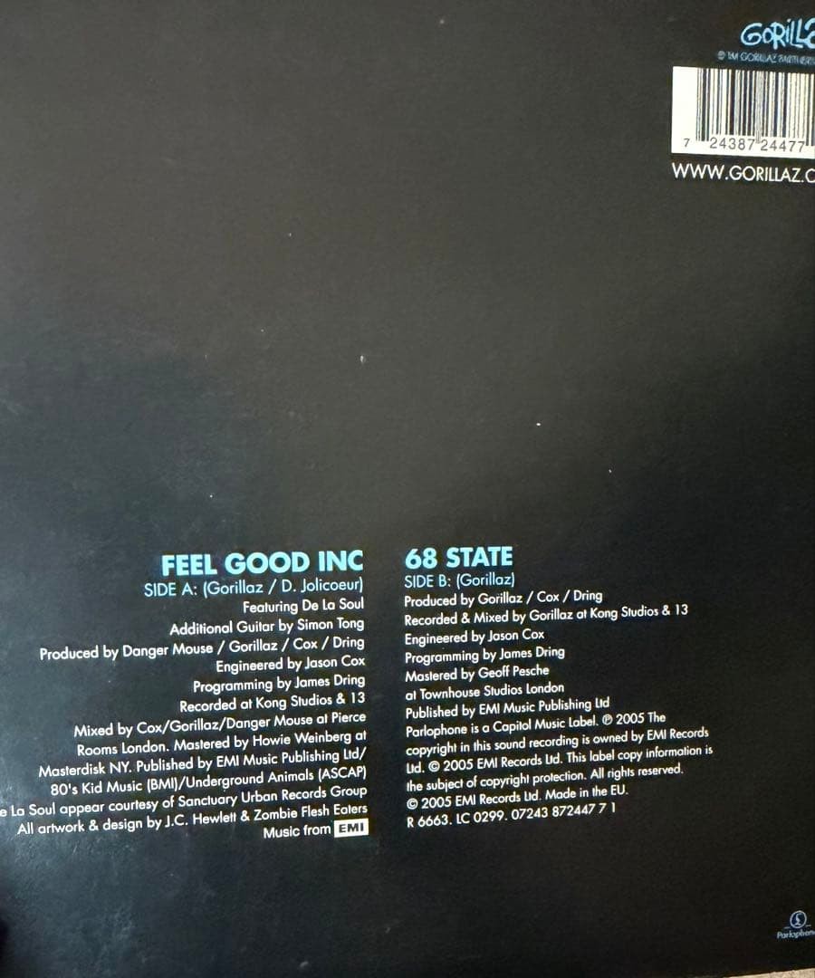 Gorillaz Feel Good Inc. 7