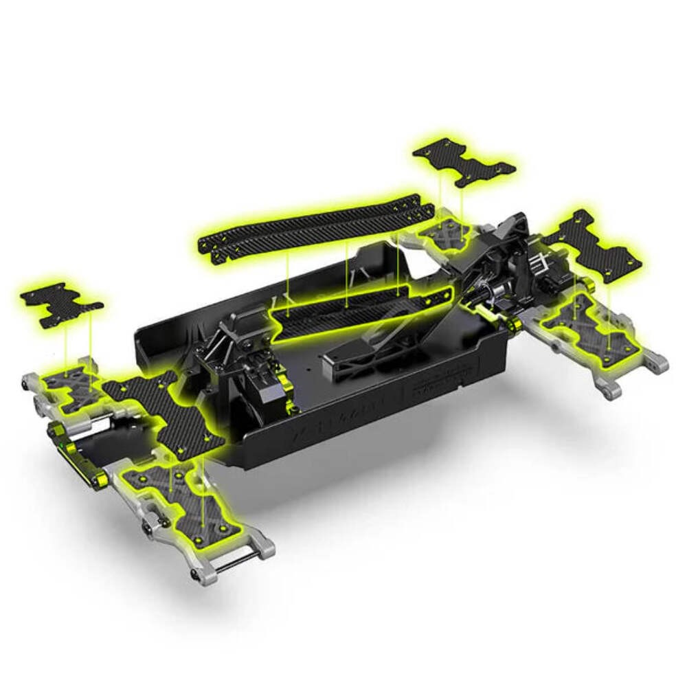 Rlaarlo Carbon Fiber MINI 1:10 Scale Brushless Monster Truck