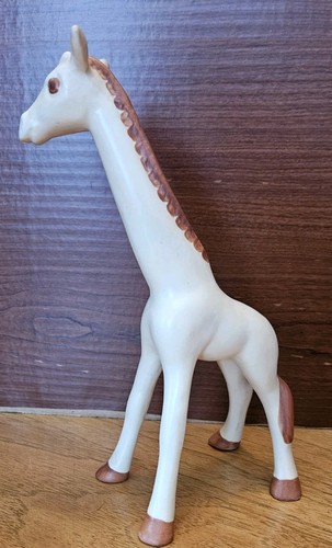 Rare Mid Century Brayton Laguna Giraffe California Pottery Large 8" Vtg Art Deco