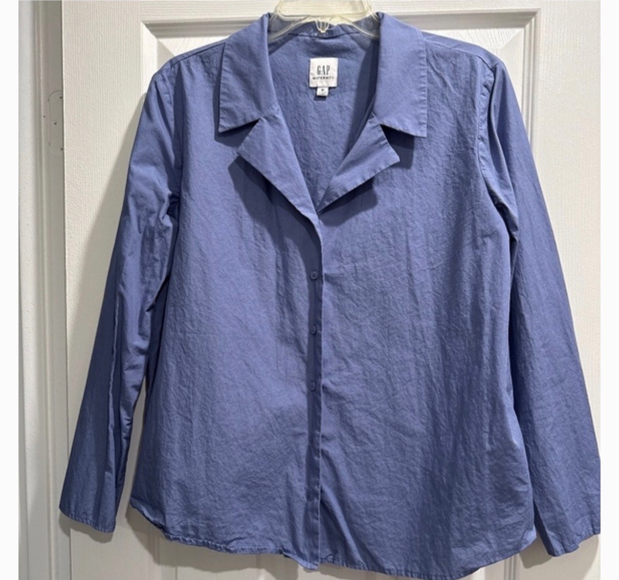 Gap maternity button down - image 1