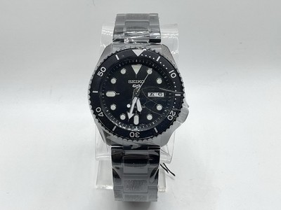 Seiko 5 Sports Automatic Black Dial Men's Watch SRPD65K1 Japanese Kanji Day